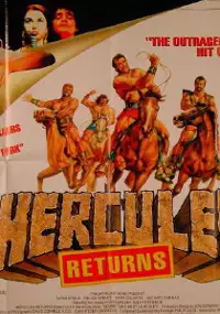 Plakat filmu Hercules powraca