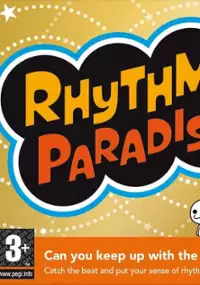 Plakat gry Rhythm Paradise