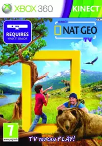 Plakat gry Kinect Nat Geo TV