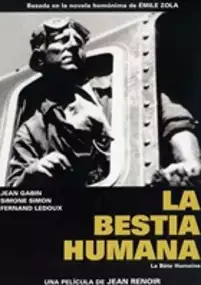 Plakat filmu Bestia ludzka