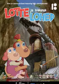 Plakat filmu Lotte i zagubione smoki