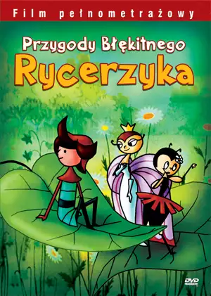 plakat filmu Przygody błękitnego rycerzyka