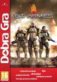 Plakat gry E.T. Armies