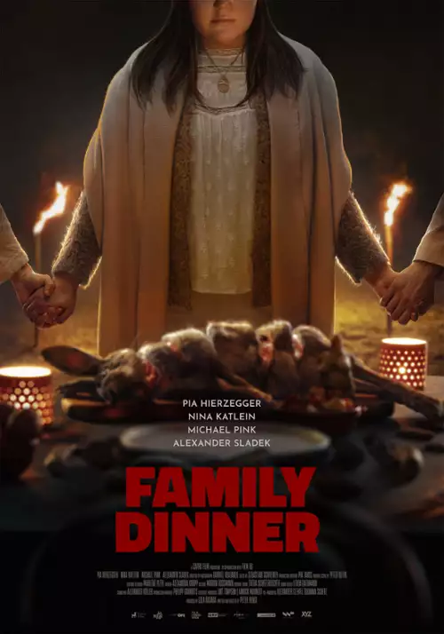 plakat filmu Rodzinna kolacja