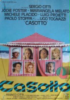 plakat filmu Domek na plaży