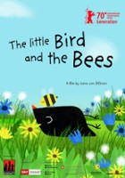 plakat filmu Mały ptaszek i pszczoły