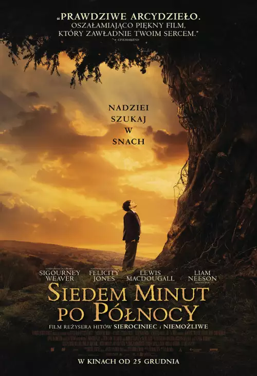 plakat filmu Siedem minut po północy