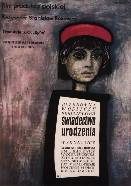 plakat filmu Świadectwo urodzenia