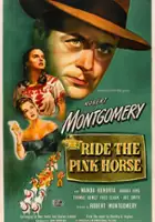 plakat filmu Ride the Pink Horse