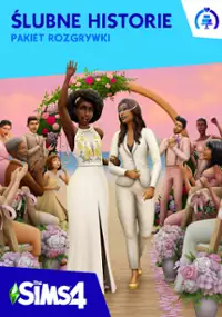 Plakat gry The Sims 4: Ślubne historie