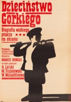 plakat filmu Dzieciństwo Gorkiego