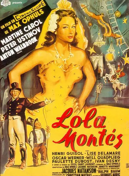 plakat filmu Lola Montès