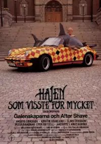 Plakat filmu Hajen som visste för mycket