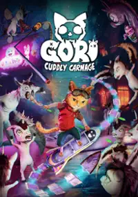 Plakat gry Gori: Cuddly Carnage