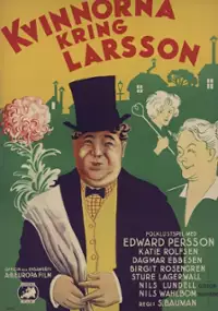 Plakat filmu Kvinnorna kring Larsson