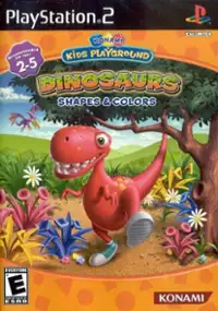 Plakat gry Konami Kids Playground: Dinosaurs - Shapes &amp; Colors