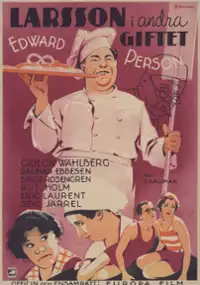 Plakat filmu Larsson i andra giftet