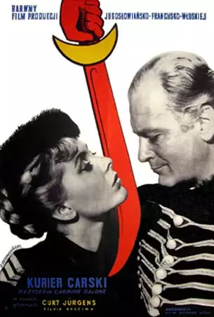 plakat filmu Kurier carski