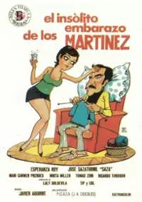 Plakat filmu El Insólito embarazo de los Martínez