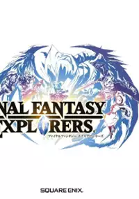 Plakat gry Final Fantasy Explorers