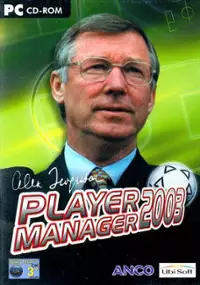 Plakat gry Alex Ferguson&#39;s Player Manager 2003