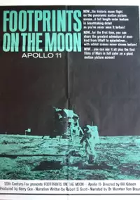 Plakat filmu Footprints on the Moon: Apollo 11