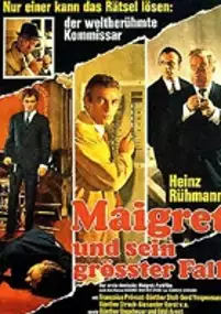 Plakat filmu Maigret und sein größter Fall