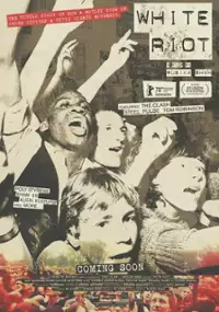 Plakat filmu White Riot