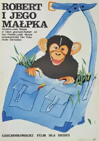 Plakat filmu Robert i jego małpka