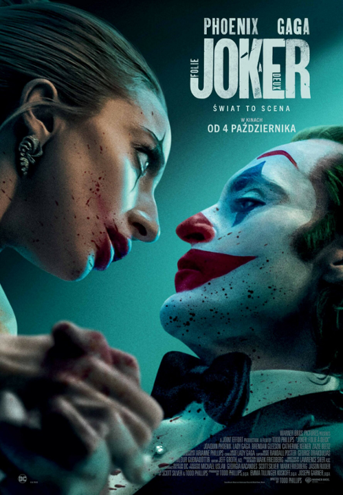 plakat filmu Joker: Folie à Deux