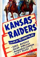 plakat filmu Kansas Raiders
