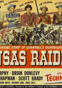 Plakat filmu Kansas Raiders