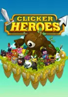 plakat gry Clicker Heroes