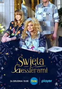 Plakat programu TV Święta z Gesslerami