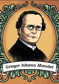 Plakat gry Mendel. Wytrwali odkrywcy