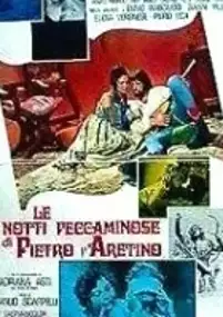 Plakat filmu Le Notti peccaminose di Pietro l'Aretino