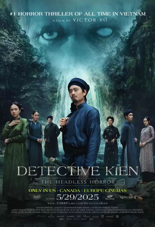 plakat filmu Detective Kien: The Headless Horror