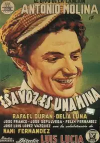Plakat filmu Esa voz es una mina