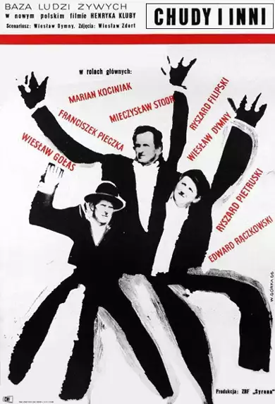 plakat filmu Chudy i inni