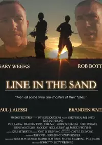 Plakat filmu A Line in the Sand