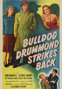Plakat filmu Bulldog Drummond Strikes Back