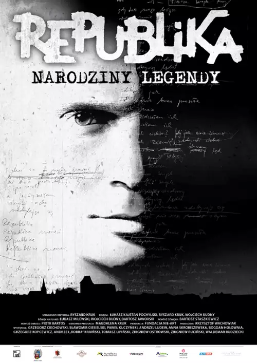 plakat filmu Republika. Narodziny legendy