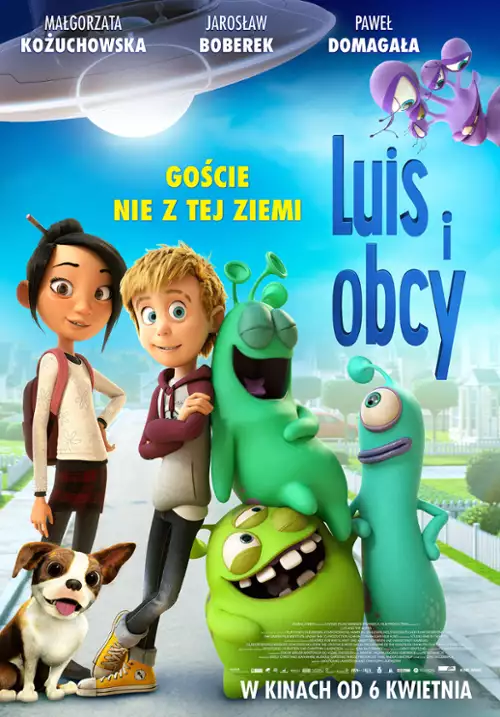 plakat filmu Luis i obcy