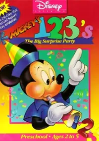 Plakat gry Mickey's 123's: The Big Surprise Party