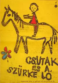 Plakat filmu Csutak és a szürke ló