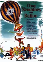 plakat filmu Five Weeks in a Balloon