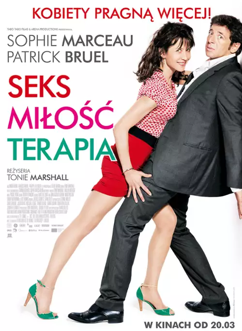 plakat filmu Seks, miłość i terapia