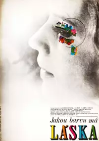 Plakat filmu Jakou barvu má láska