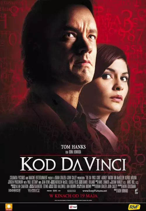 plakat filmu Kod da Vinci