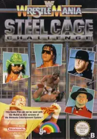 Plakat gry WWF Wrestlemania: Steel Cage Challenge